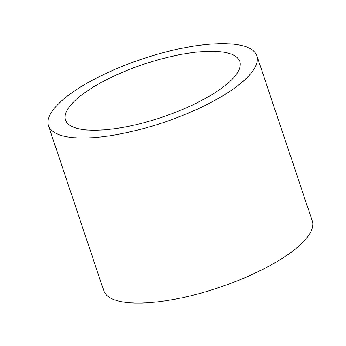 John Deere N409840:  Plain Bushing