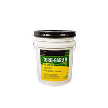 John Deere TY27956: Engine Oil, Torq-Gard II, SAE 10W-30, API CK-4, 18.9 Liter (5 Gallon)