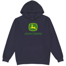 John Deere Navy Moline Trademark Fleece Hoodie