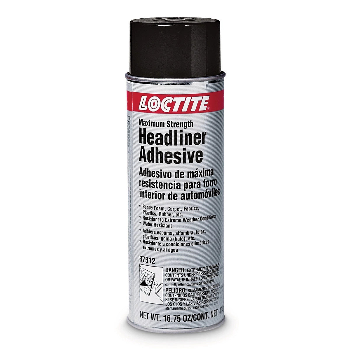 John Deere PM37312:  LOCTITE Maximum Strength Headliner Adhesive, Aerosol Can 475 gram (16.75 Oz)