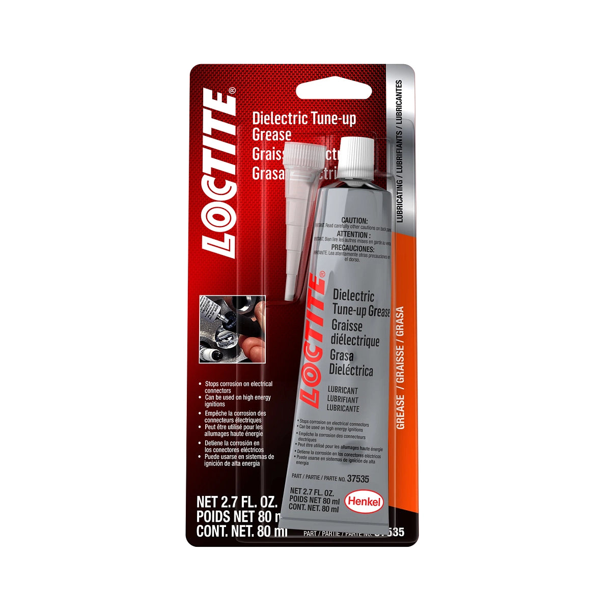 John Deere PM37535:  LOCTITE Dielectric Tune-Up Grease, 0.10 ml (3 Fluid Oz) Tube