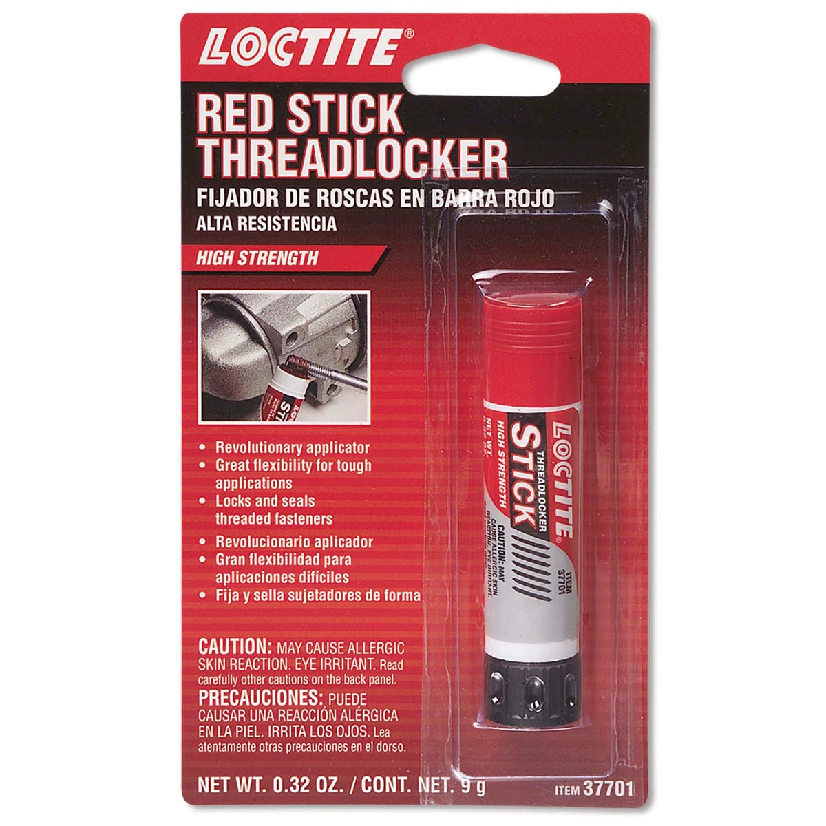 John Deere PM37701:  LOCTITE High Strength Red Stick Threadlocker, 9 gram (0.32 Oz)