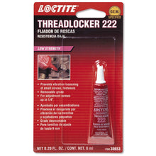 John Deere PM38653:  LOCTITE Threadlocker 222€š Purple Low Strength Adhesive, 6 ml (0.20 Fluid Oz) Tube