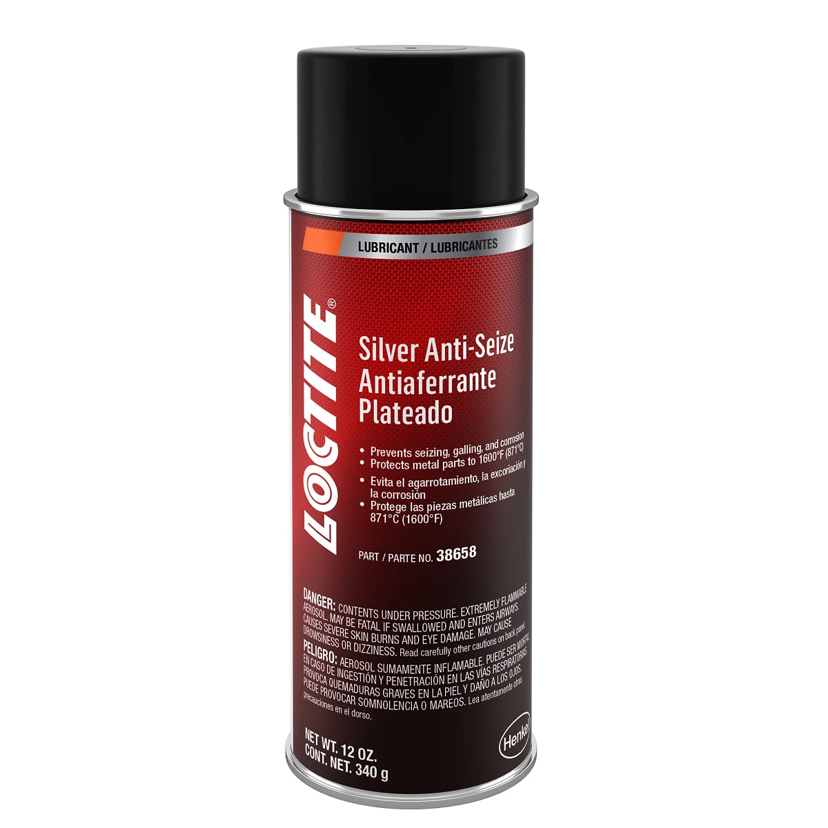 John Deere PM38658:  LOCTITE Silver Anti-Seize Lubricant, 340 gram (12 Oz) Aerosol Can
