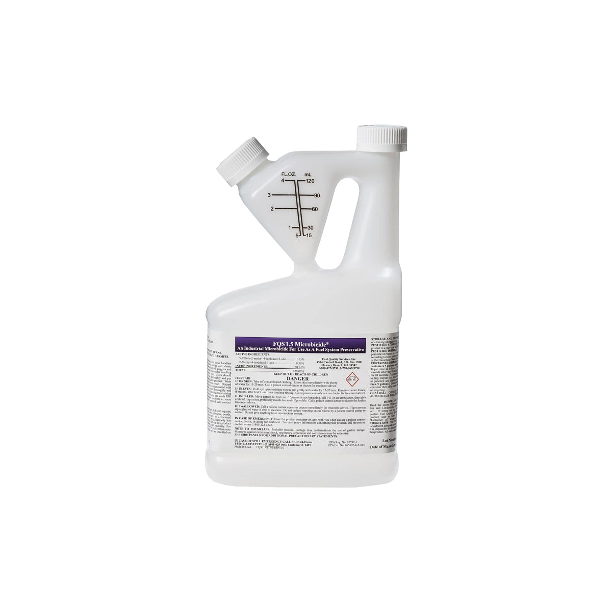 John Deere PM701014US: Diesel Fuel Storage Stabilizer, FQS 1.5 Microbicide, 946 ml (32 Fluid Oz)