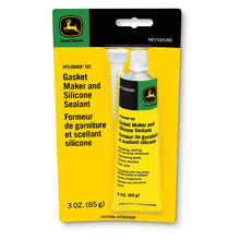John Deere PM710XX280: Gasket Maker and Silicone Sealant, Tube 85 gram (3 Oz)