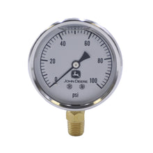 John Deere PMGG100: Liquid Filled Gauge, 0-100 PSI
