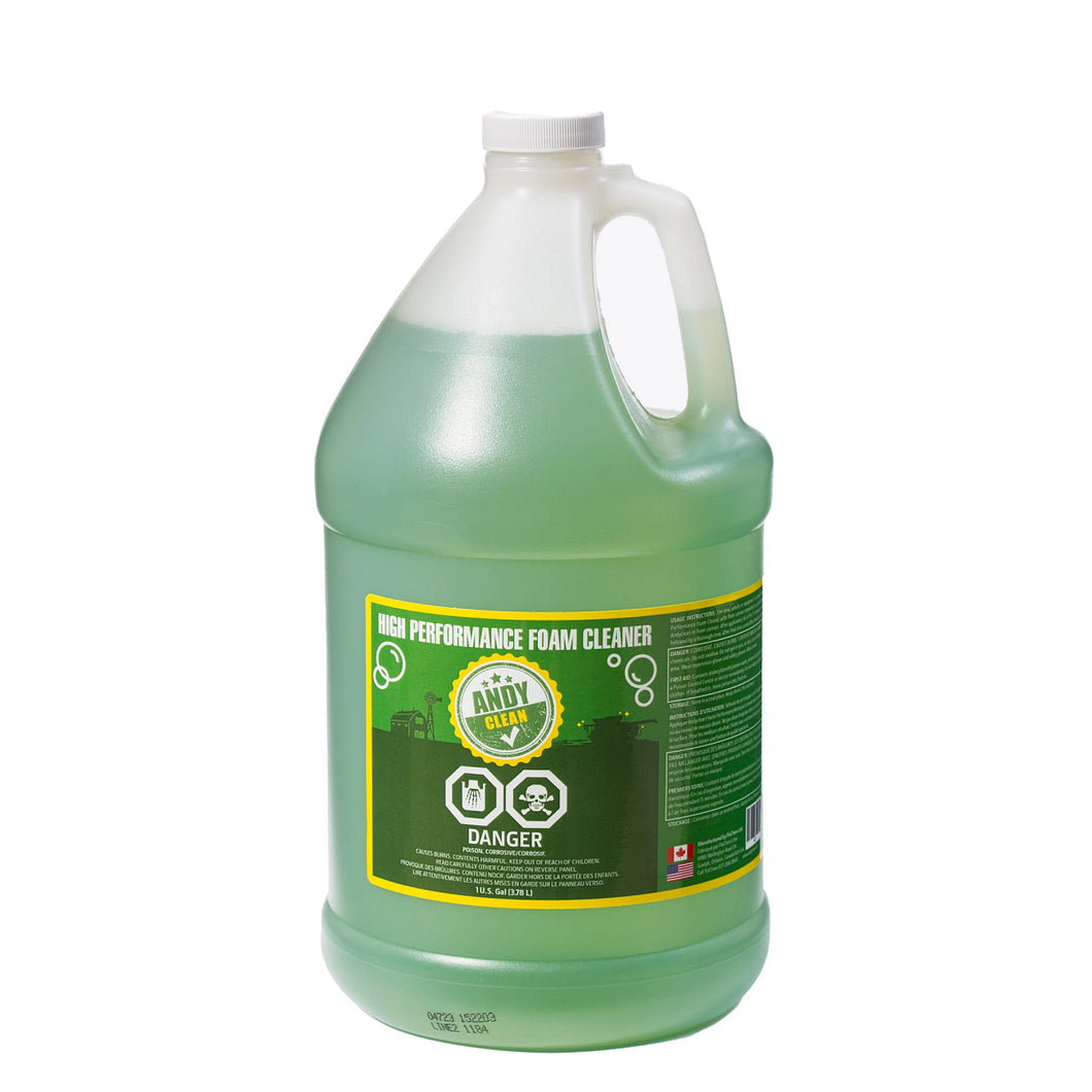 John Deere PMH4300: ANDY CLEAN High Performance Foam Cleaner, 3.78 Liter (1 Gallon)