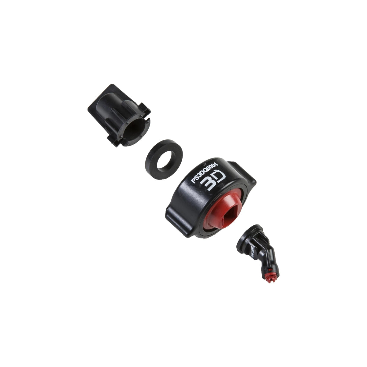 John Deere PS3DQ0004: 3D 100 Degree Spray Angle Nozzle, 0.4 GPM, 1.6 LPM, Tip Size 04