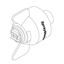 John Deere PSULDQ20015: Ultra-Low-Drift (ULD) 120 Degree Spray Angle Nozzle, 0.15 GPM, 0.6 LPM, Tip Size 015