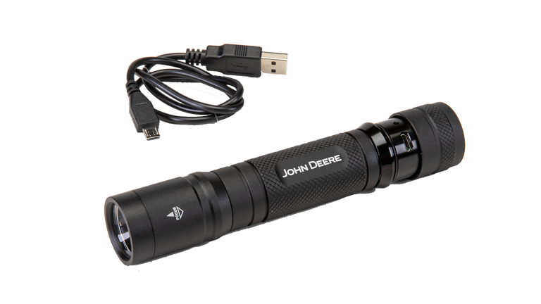 John Deere ET-3913-J - 1000 lumens Li-ion Rechargeable Flashlight