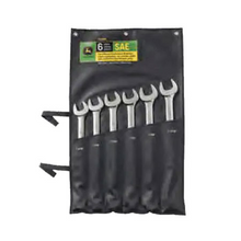 John Deere TY27695: 6 Piece SAE Wrench Set with Pouch