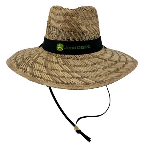 John Deere Mens Black Band Lifeguard Hat