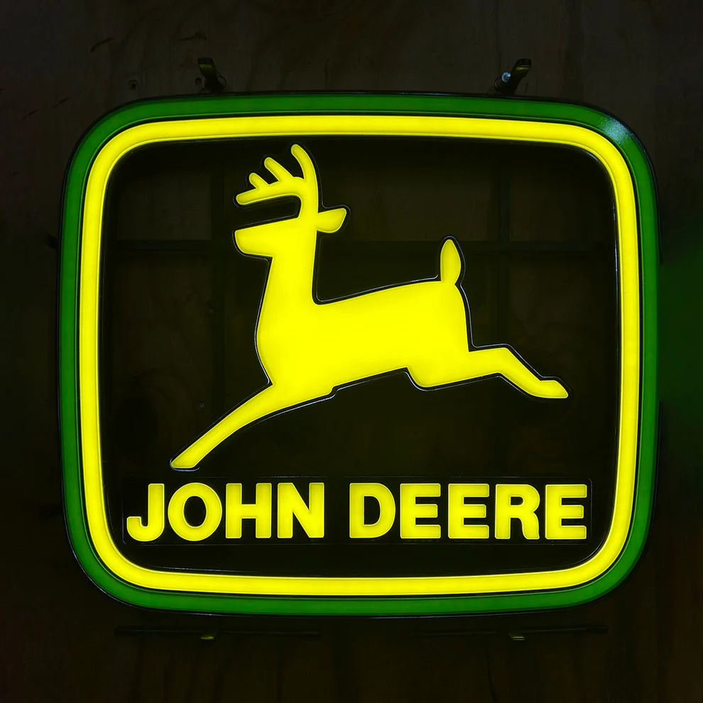 John Deere Neon Sign