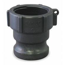 Banjo 150A: 1 1/2" Male Adapter X 1 1/2" Female Thread Poly Cam Lever Coupling