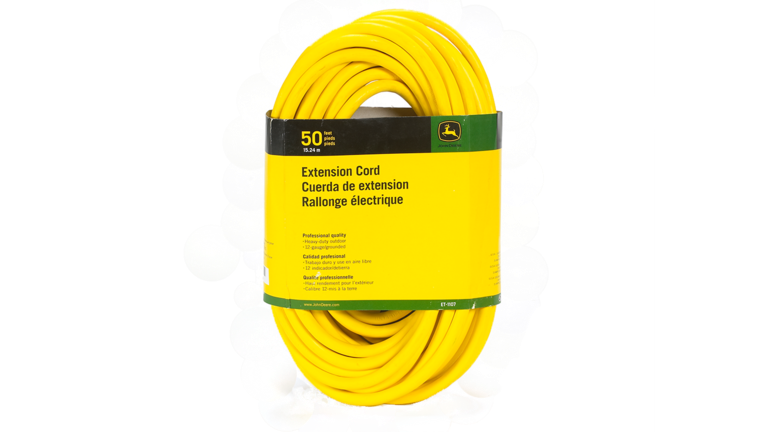 John Deere ET-1107-J 50-ft Extension Cord with Lighted End - 12-Gauge
