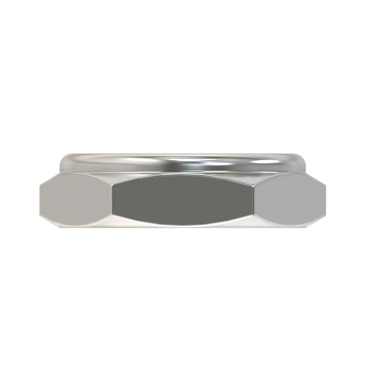 John Deere R107957: Hexagonal Lock Nut, 6.35 mm (1/4")