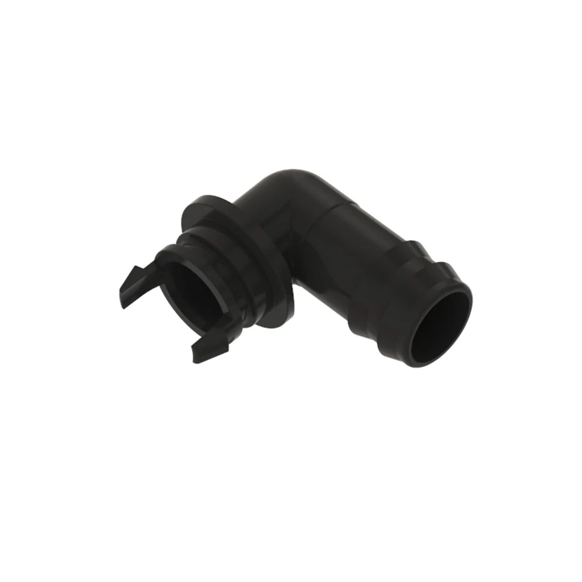 John Deere R120467:  Valve Cover 90 Degree Elbow Fitting