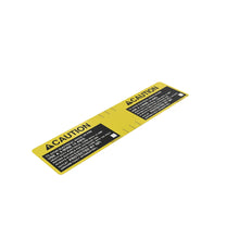 John Deere R152283:  Caution Label for Ground Fault Circuit