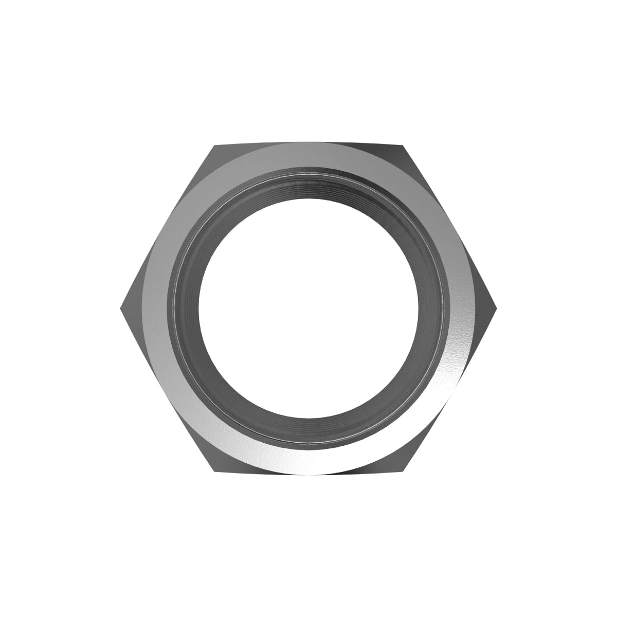 John Deere R27390: Hexagonal Nut, 26.975 mm (1-1/16")