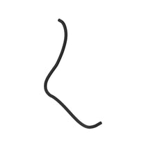 John Deere R287657:  Radiator Hose