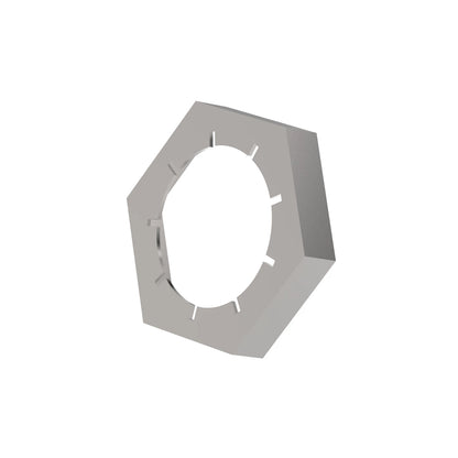 John Deere R44165:  Hexagonal Jam Nut, 7/16"