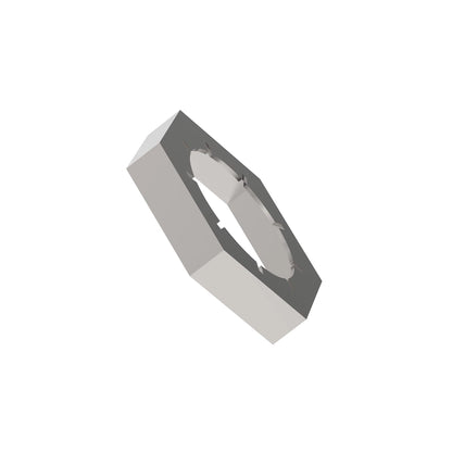 John Deere R44165: Hexagonal Jam Nut, 7/16"