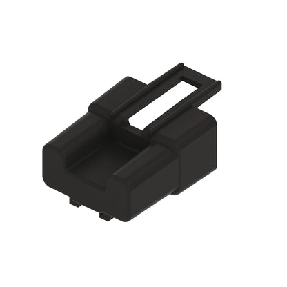 John Deere R48887: Black Internal Electrical Connector Assembly, 3 Cavities
