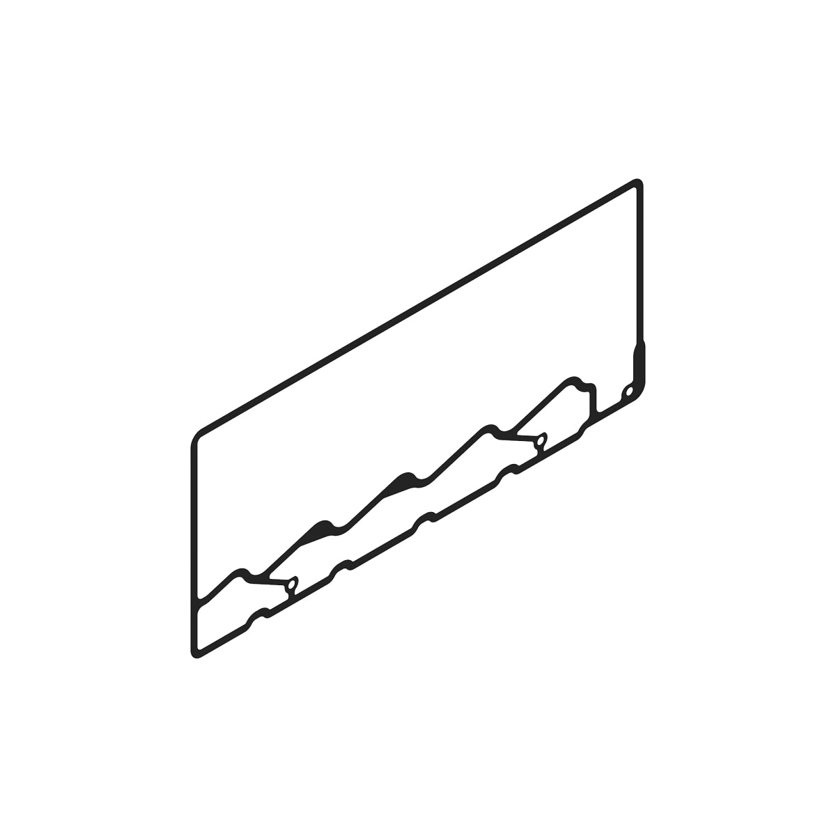 John Deere R522672: Engine Rocker Arm Cover Gasket