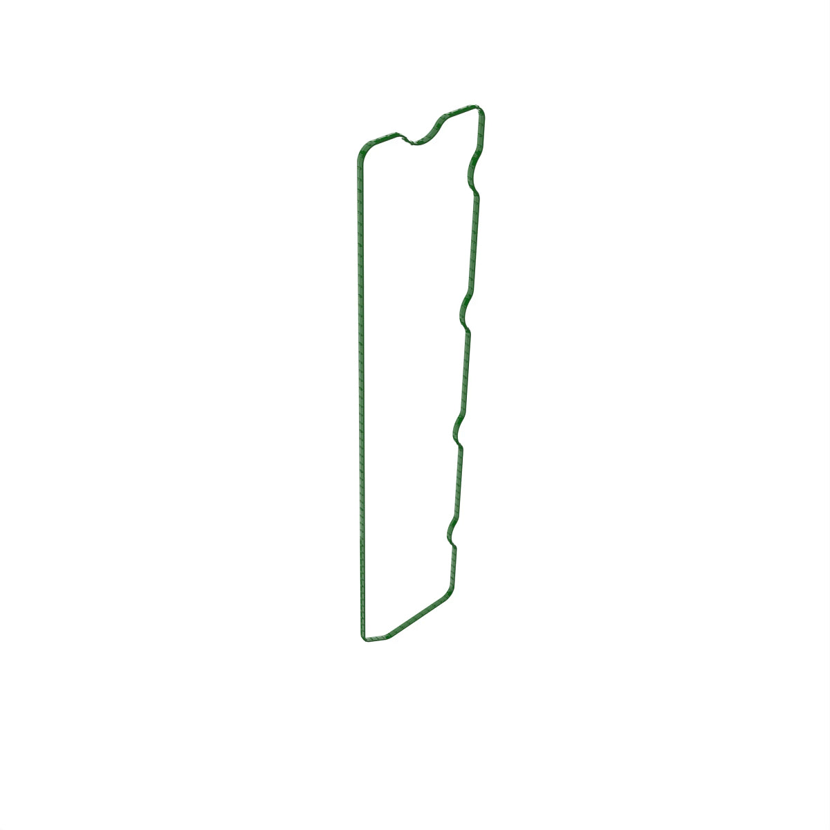 John Deere R524468: Rocker Arm Cover Gasket for 4-Cylinder Engines