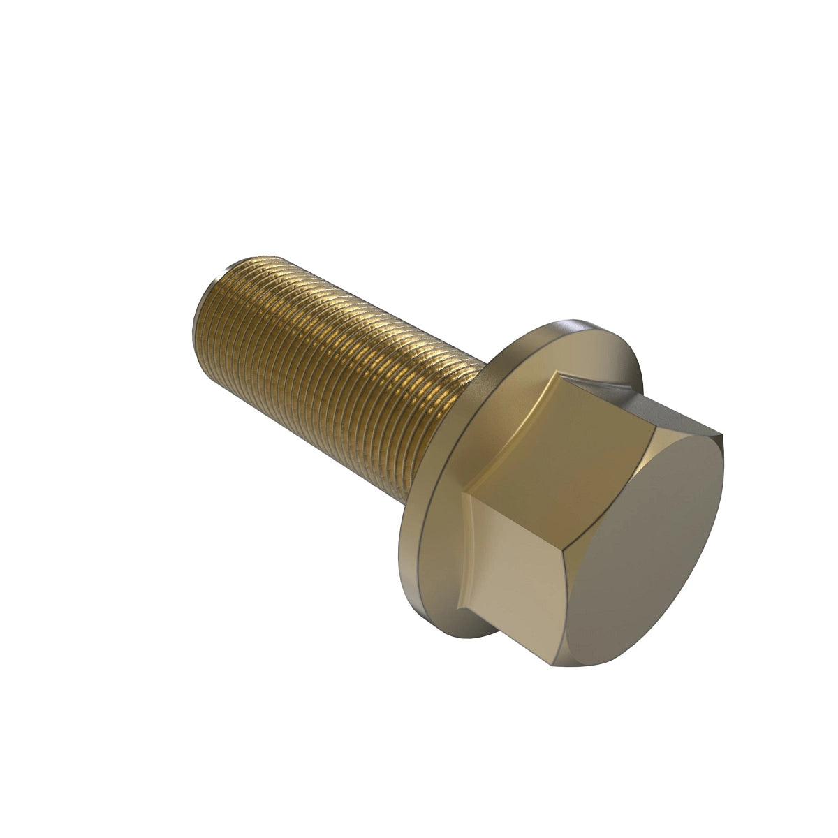 John Deere R52760:  Hexagonal Flange Head Self-Tapping Screw, 1/4" X 5/8"