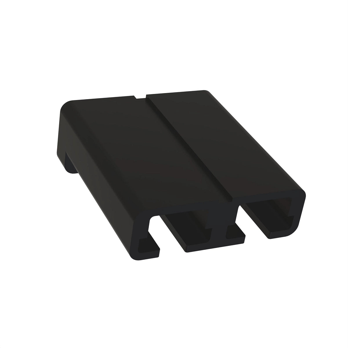 John Deere R77480: Black External Electrical Connector Assembly, 2 Cavities