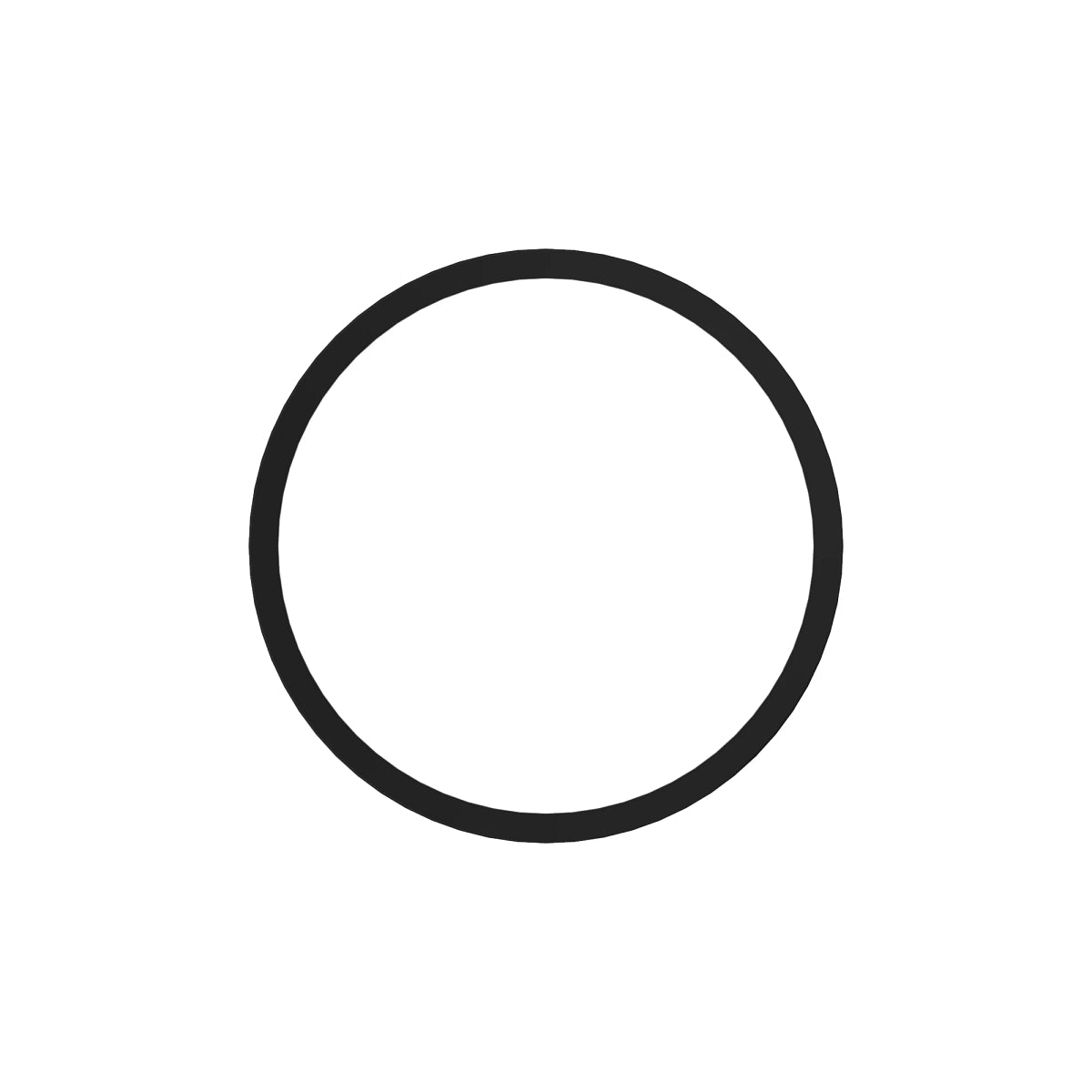 John Deere R86105: V-Ring Face Oil Rubber Seal
