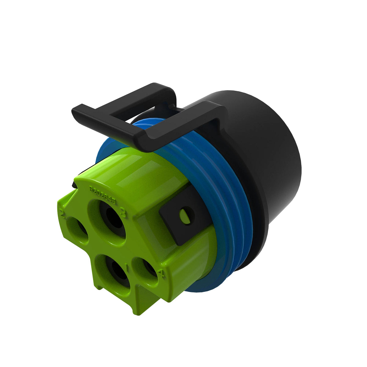 John Deere RE210023: External Electrical Connector Assembly, 4 Cavities