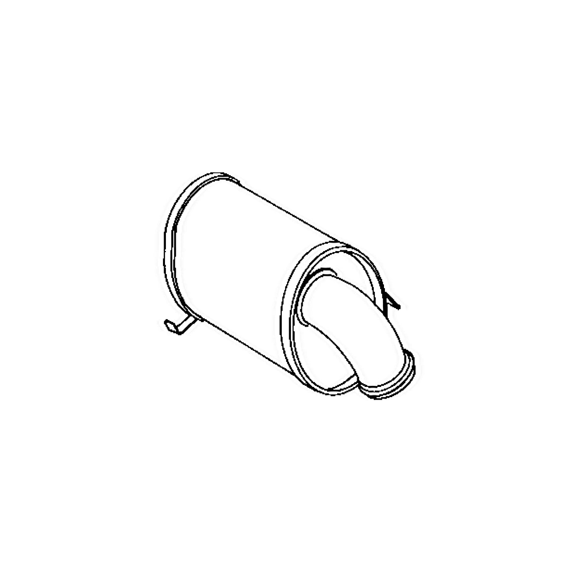 John Deere RE215931: Muffler