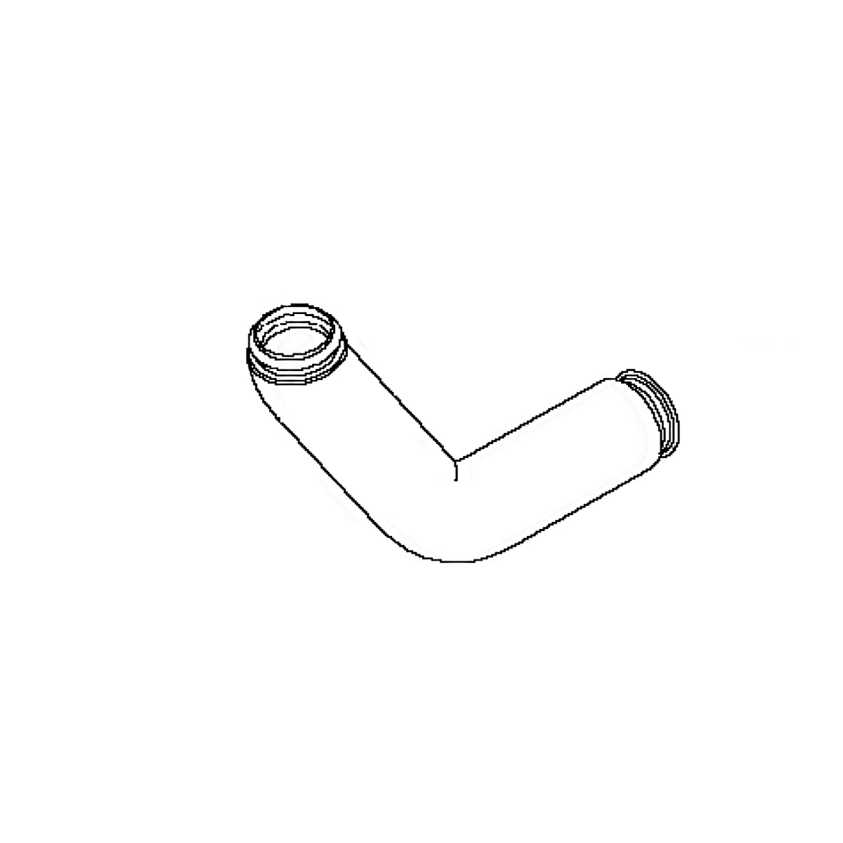 John Deere RE217832: Exhaust Pipe