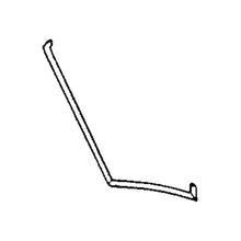 John Deere RE22488: Cab Door Lower Seal with Tail