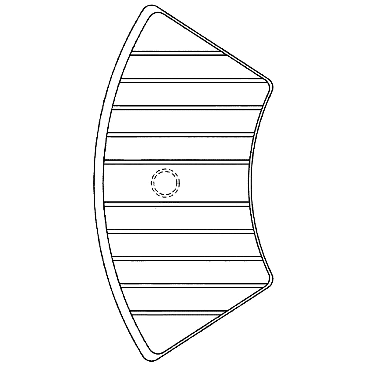 John Deere RE234308: Brake Pad