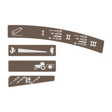 John Deere RE247348: Armrest Control Housing Label Kit