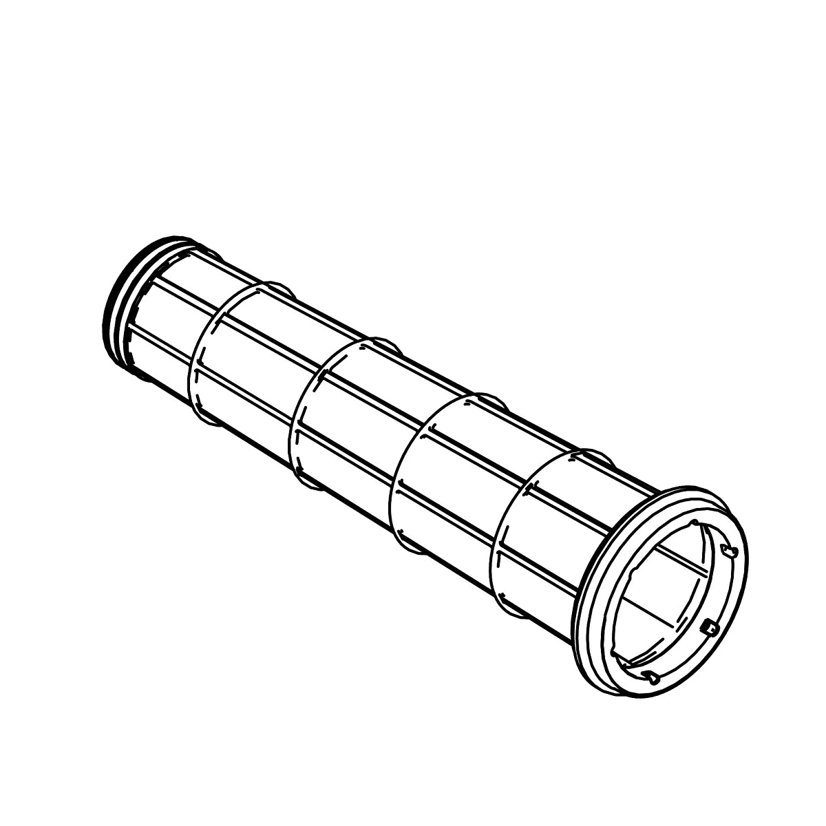 John Deere RE282287: Secondary Air Filter Element