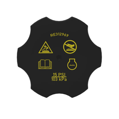 John Deere RE312969: Surge Tank Filler Cap
