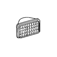 John Deere RE49904: Rectangular Work Light, 12.8 Volts, 50 Watts