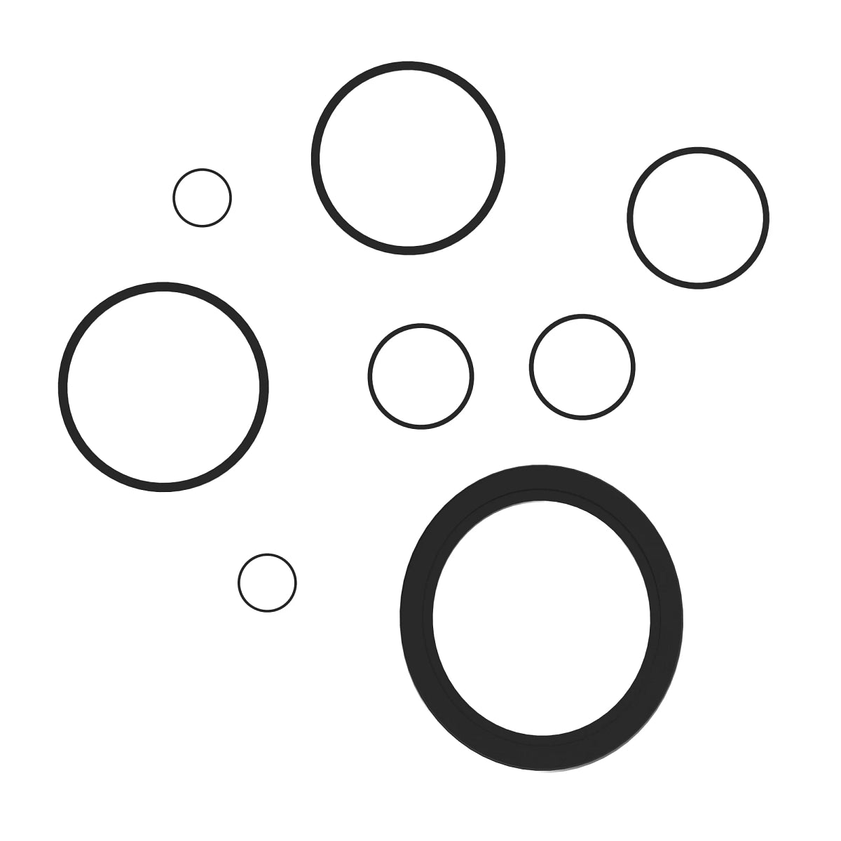 John Deere RE516553: Fuel Filter Seal Kit
