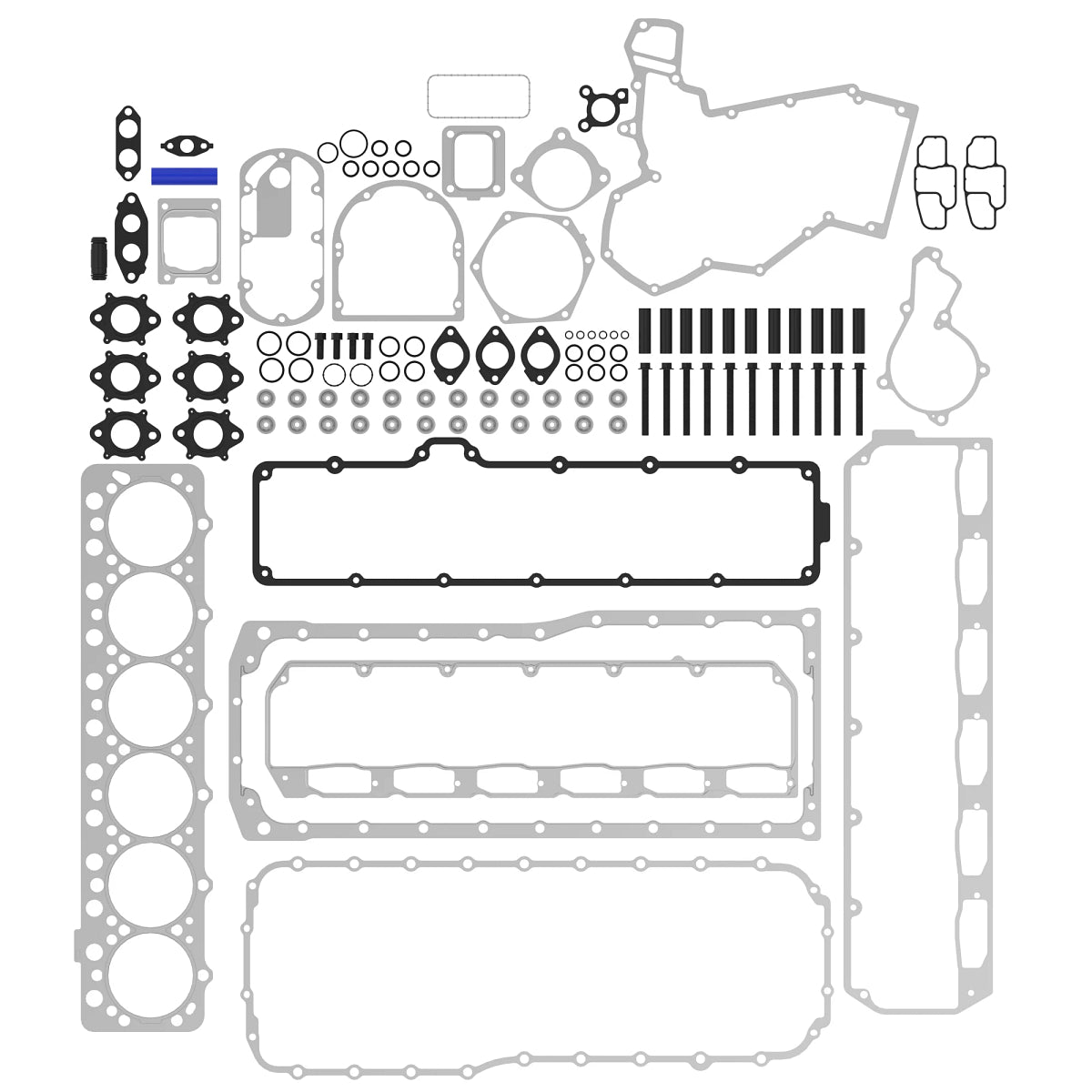 John Deere RE528402: Engine Cylinder Head Removal Gasket Kit
