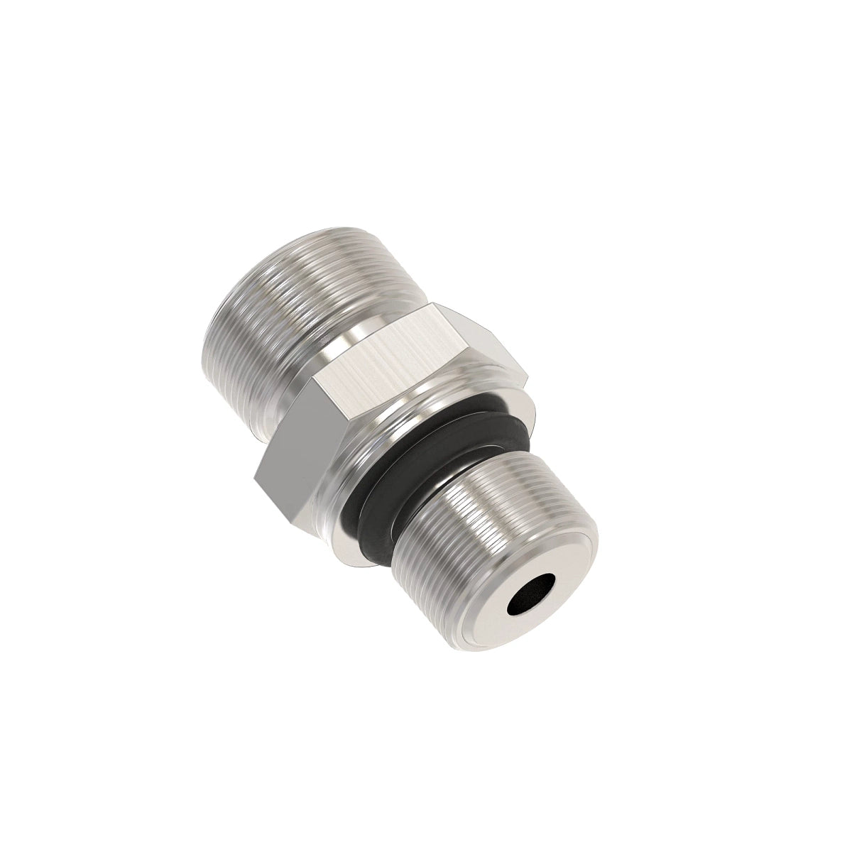 John Deere RE538379:  Electroless Nickel Coated Fitting