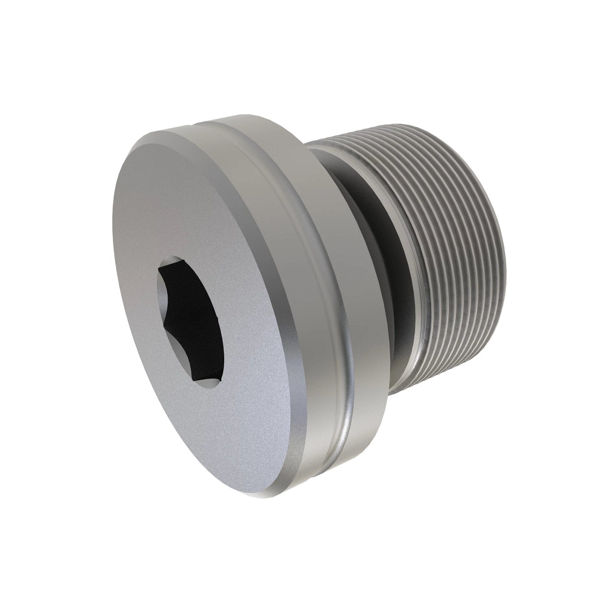 John Deere RE539114: Straight Threaded Recessed Drive Plug Fitting