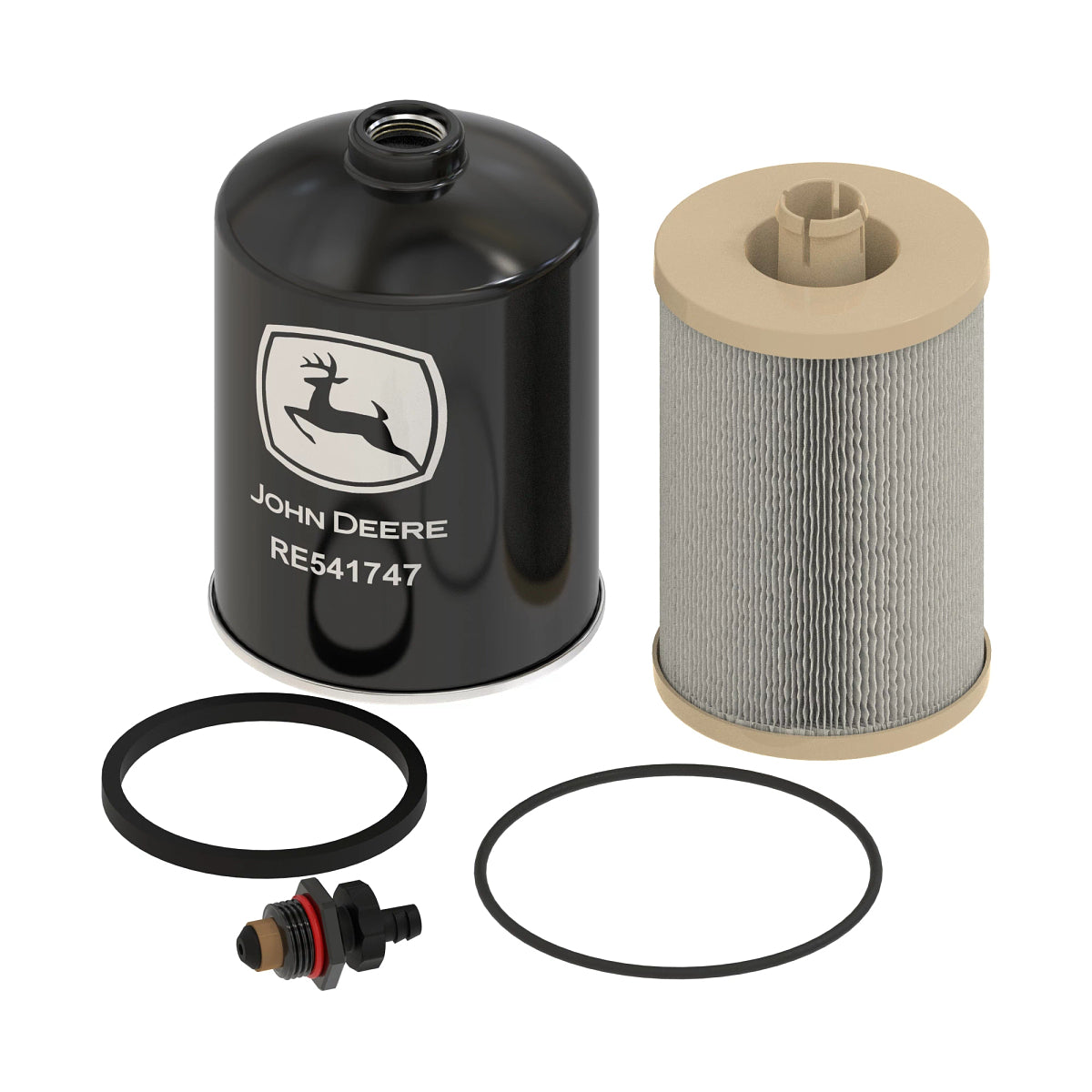 John Deere RE541746: Primary and Final Fuel Filter Kit