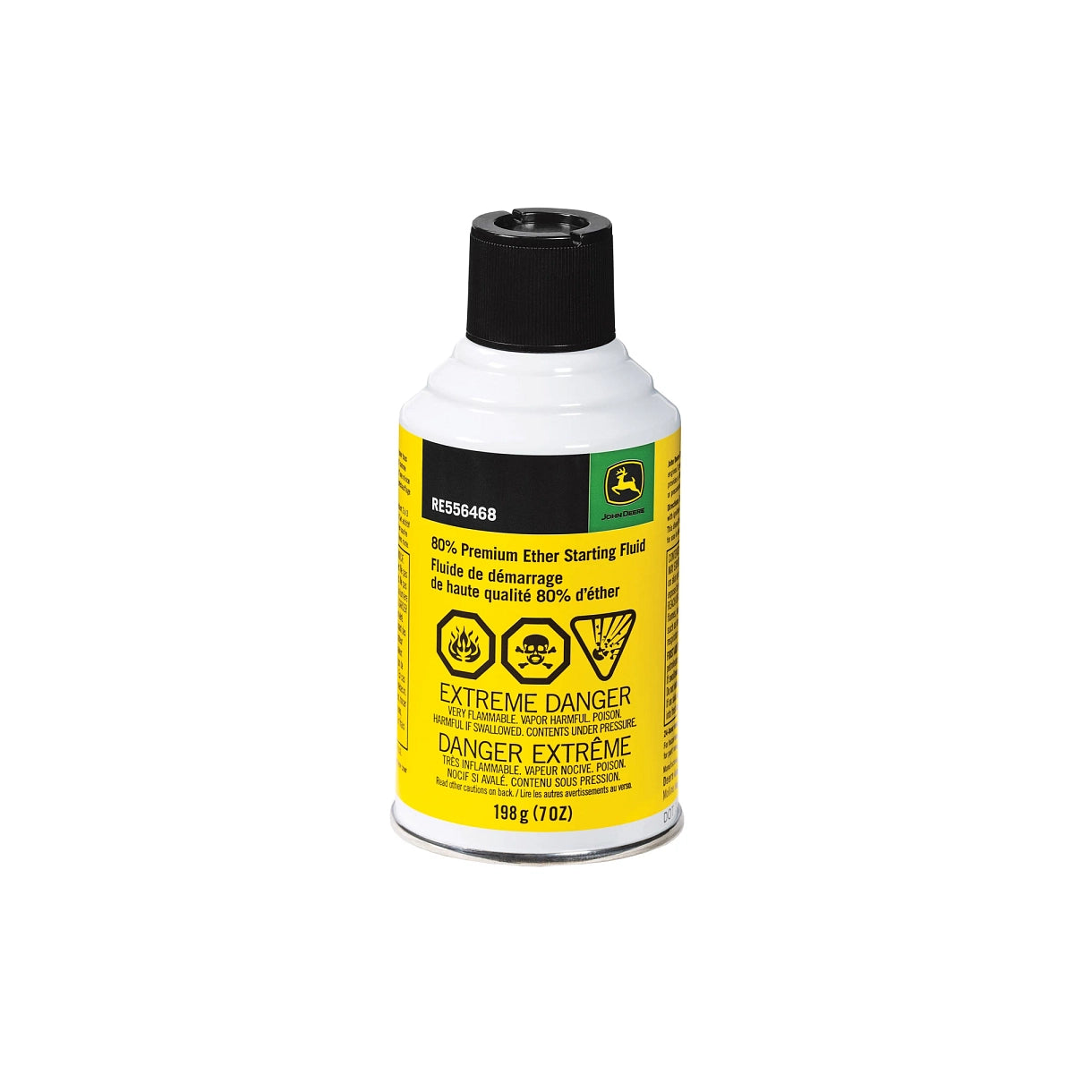 John Deere RE556468:  80% Premium Ether Starting Aid, 198 gram (7 Oz)