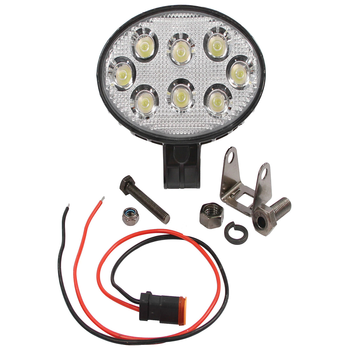 John Deere RE574752: Oval LED Flood Work Lamp