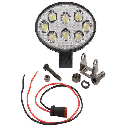John Deere RE574752: Oval LED Flood Work Lamp